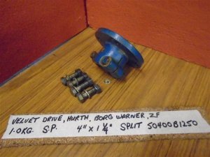 USA Made Alto Marine Shaft Coupler – 1.5" Shaft, 5" OD – Fits Velvet Drive / ZF Hurth Transmissions