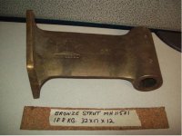 (image for) Marine Hardware Strut MH 11531