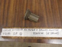 (image for) Quicksilver Flo Torque 11 Splined Hub Adapter 826074