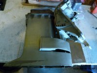 (image for) Johnson Evinrude intermediate exhaust swivel bracket & housing 3