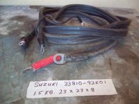(image for) Suzuki DT225 DT200 DT150 starter cable 33810-92E01 1987-2010