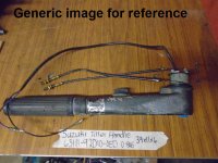 (image for) Suzuki Tiller handle 63111-92D10-0ED