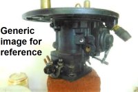 (image for) VOLVO PENTA CARBURETOR SOLEX 44PA1