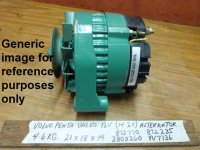 (image for) Volvo Penta Alternator 873770 YV7736