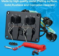 (image for) Yamaha Ignition switch panel 6K1-82570-03-00, 6K1-82570-04-00