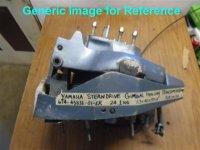 (image for) YAMAHA TRANSOM ASSY 6T4-4583E-01-EK 6T4-4584E-01-EK