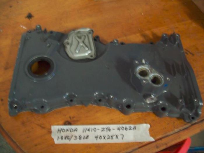 Honda timing chain case cover 11410ZY6406ZA Honda BF135 BF150 timing chain case cover 11410