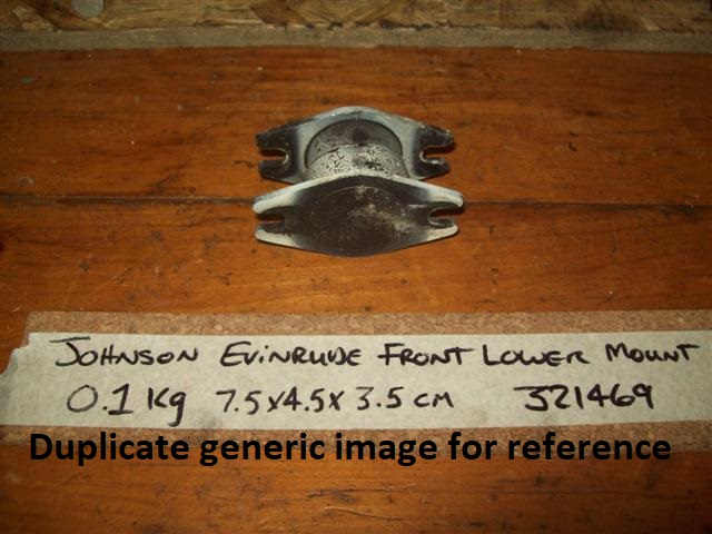 Used Lower Mount Bracket Cover – For Johnson Evinrude Outboards 65–250 HP (0337773)