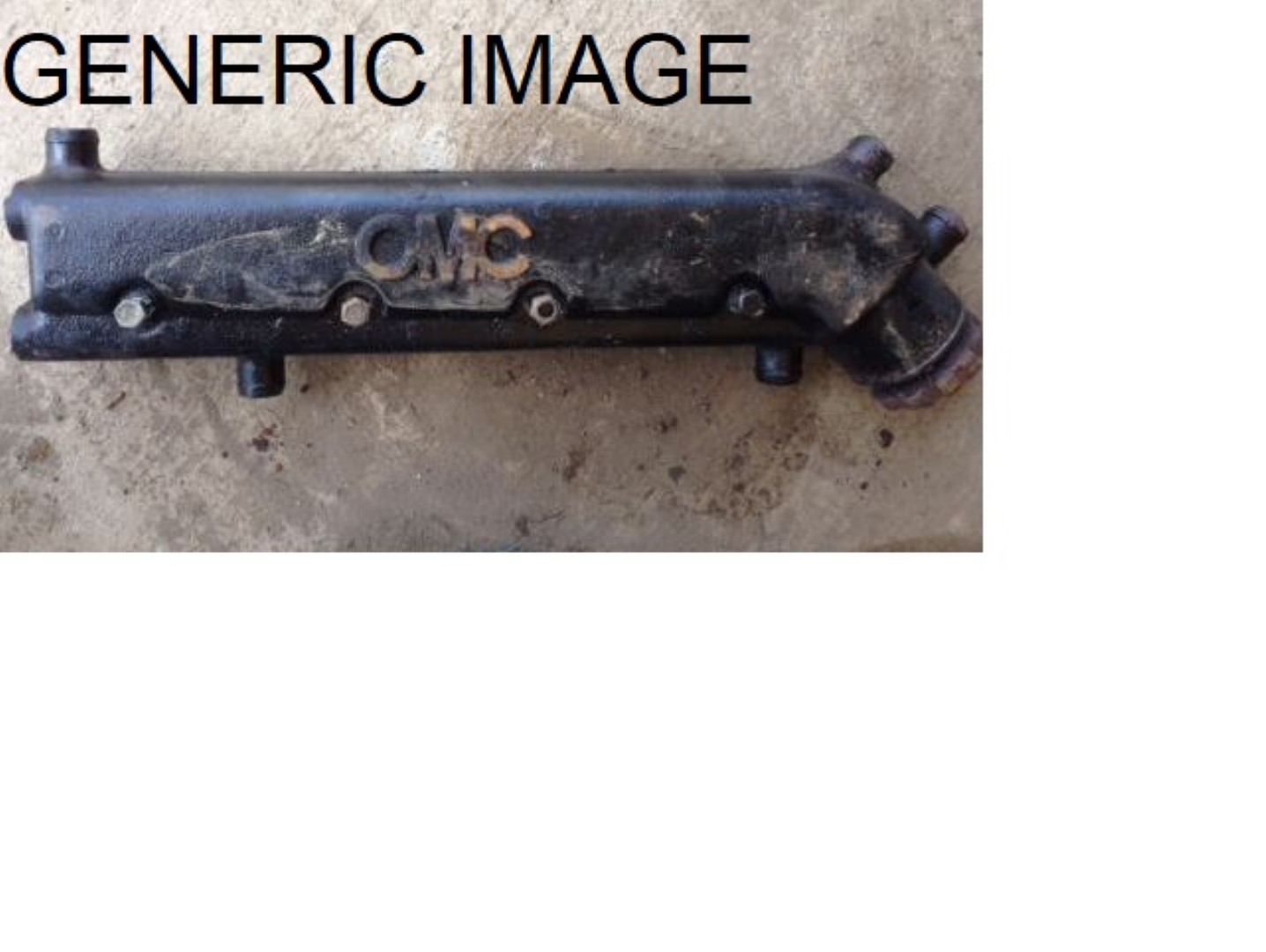 OMC Exhaust Manifold 980366 OMC 225, 245 hp Chevy V8 Port Exhaust