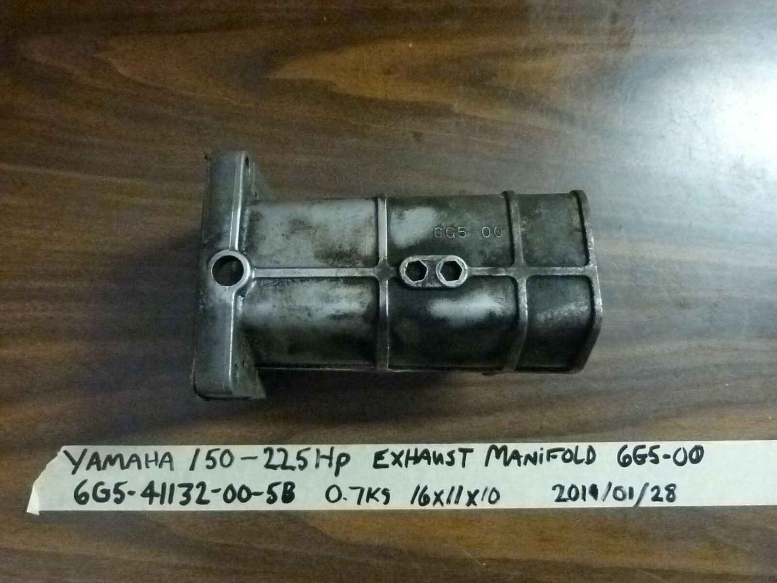 YAMAHA EXHAUST MANIFOLD 6G5-41132-00-9M, 6G5-41132-00-5B YAMAHA EXHAUST ...